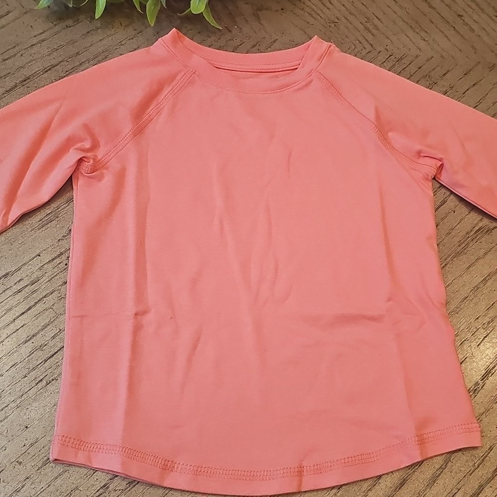 Coral Kids Raglan Sleeve Quick Dry Shirt Size 3T NWOT